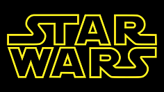 Das legendäre Logo von Star Wars.