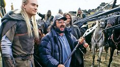 Peter Jackson während der Dreharbeiten zu Der Herr der Ringe