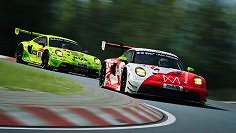 Porsche-Action auf der Nürburgring-Nordschleife: In RaceRoom bekommen wir eine riesige Auswahl an Kategorien, Fahrzeugen und Strecken geboten. Die meisten allerdings zu einem ordentlichen Aufpreis.
