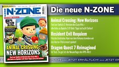 N-ZONE 03/26: Coverstory Animal Crossing für Switch 2, Vorschau zu Resident Evil Requiem, Test zu Dragon Quest 7 Reimagined u. v. m.