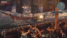 Windrose entert erneut Steam und erreicht einen neuen Meilenstein. Das Bild zeigt eine Ingame-Szene eines Schiffskampfes.