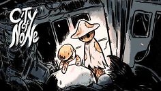 Nach Celeste ist vor City of None: Das neue Retro-Metroidvania soll voraussichtlich 2027 erscheinen. Das Bild zeigt das Artwork zum Spiel.