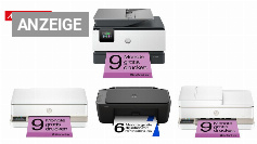 Bis zu 9 Monate gratis drucken: Rabattierte Farb-Multifunktionsdrucker von HP ab 55,90€ - drucken, scannen, kopieren