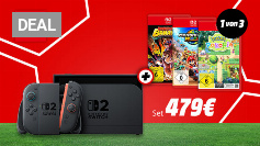 Vor Preiserhöhung: Switch 2 mit Topspiel nur 479€ - Mario, Donkey Kong oder Pokémon