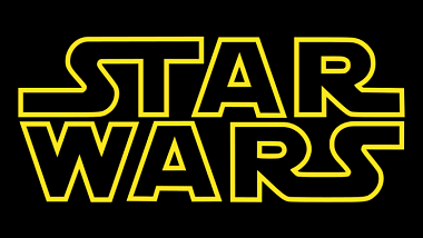 Das legendäre Logo von Star Wars.