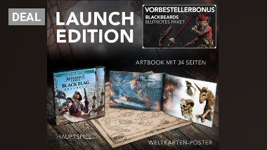 AC Black Flag Resynced: Launch Edition mit Poster, Artbook, Steelbook &amp;amp; digitalen Zusatzinhalten nur 59,99€