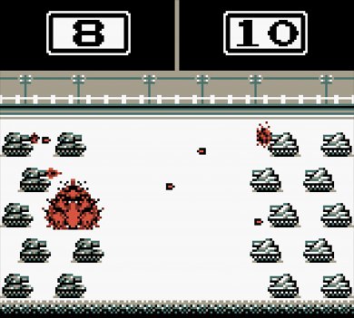 Die alten Game-Boy-Fassungen sind bei Weitem nicht so übersichtlich wie die Versionen für Heimkonsolen.