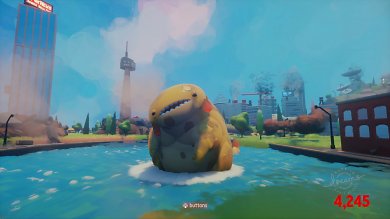 Der Kaiju-Simulator ist bereits jetzt schon sehr bekannt. Kein Wunder, guckt doch mal wie knuffig das Ding aussieht!