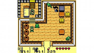 In Richards Haus in Link's Awakening springen nicht nur drei Frösche umher, auch Totakas song erklingt nach einer kurzen Wartezeit.