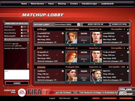 Fifa 07: Online-Modus getestet!