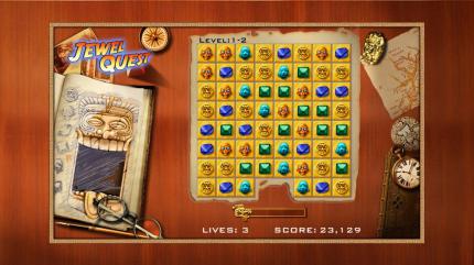 Knifflige Diamantenjagd mit Jewel Quest
