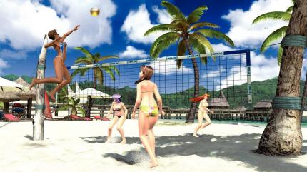 Lästig: Um für das immer noch sehr mäßige Volleyball eine Spielpartnerin zu finden, müssen Sie die Kolleginnen mit Geschenken bestechen. 