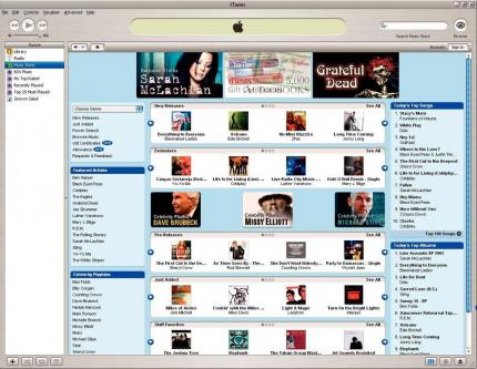 iTunes Musicstore ist der Status-Quo bei Musikdownloads. 