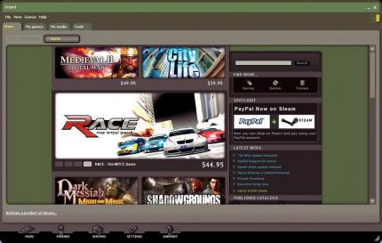 Langsam nimmt Steam Fahrt auf. Trotz anfänglicher Skepsis lassen immer mehr namhafte Entwickler ihre Werke über Steam online vertreiben -- meistens als Ergänzung zum herkömlichen Verkaufsweg. 