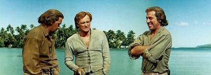Die Seeleute genießen das Leben auf Tahiti 