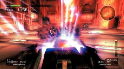Die Grafikeffekte gehören zwar zur absoluten Spitzenklasse, aber oftmals leidet die Übersicht unter dem Grafikgewitter. (Xbox360) 
