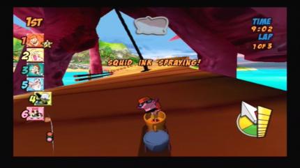 Ein Licht am Ende des Tunnels? Das kann man von Cartoon Network Racing wohl kaum behaupten.