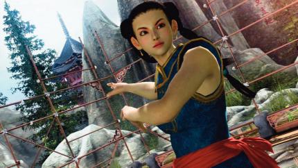 Die flinke Pai Chan scheint mit jeder "Virtua Fighter”-Version eine zartere Haut zu bekommen. 