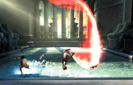 Dieser Zwischengegner verbirgt sich zu Beginn des Kampfs unter einer Tarnkappe -- die zugehörige Sucherei ist etwas langatmig. (PS2) 