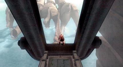 Einfach fett: Die riesige Pferdeskulptur zeigt einmal mehr den Einfallsreichtum der Leveldesigner. 