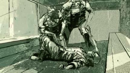 Zwischensequenzen wurden nicht in Echtzeit gedreht, sondern als Comicstrips, die mit dezenten Animationen geschmückt sind. Gezeichnet wurden die Grafiken von Ashley Wood (MGS: Digital Graphic Novel). 