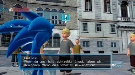 Langweilig: In der Hauptstadt müssen wir in kleinen Gassen nach den Kindern suchen. Hierfür steht uns nur begrenzt Zeit zur Verfügung. Der normalerweise eingeblendete Radar wird während des Minispiels einfach deaktiviert. 