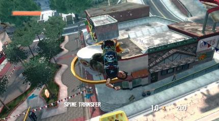 Abflug: Auch wenn's nicht so übertrieben ist wie die Vorgänger: Wilde Moves gibt's immer noch. (PS3)