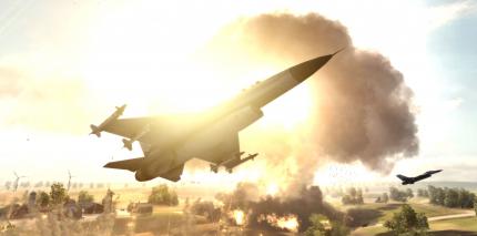In etwa gleich laut: Eine Xbox360 und dieser Kampfjet.
