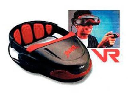 FUTURISTISCH: Viele Ideen der Vergangenheit wie dieser VR-Helm für den Jaguar blieben Zukunftsmusik.