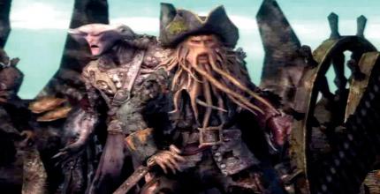 Hässlicher Halunke: Mit dem glibberigen Oberschurken Davy Jones bekommen Sie es bis zum Finale häufiger zu tun.