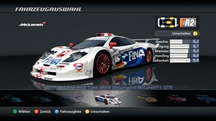 Der Fuhrpark aus mehr als 300 Karossen enthält alles, was das Rennfahrer-Herz begehrt, wie etwa einen McLaren F1 GTR.