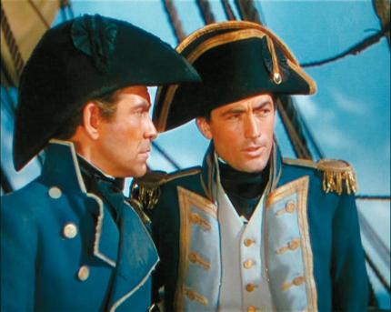 Offiziere und Gentlemen: Mr. Bush (li.) und Captain Hornblower haben das Kommando 