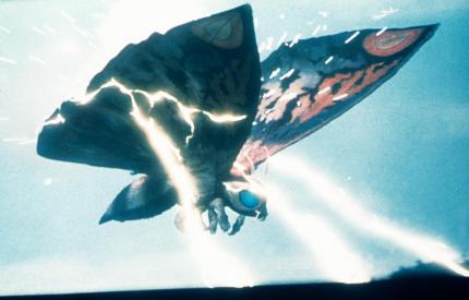 Potzblitz: Die Riesenmotte Mothra eilt einmal mehr zur Rettung der Menschheit herbei