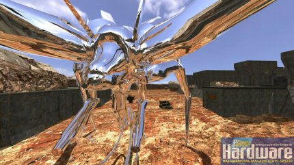 Ein Raytracing-Bild aus dem Jahr 2007 - auch heute wäre es kaum in Echtzeit machbar, denn alle Reflexionen und Spiegelungen wurden beim Rendern physikalisch korrekt nachverfolgt.