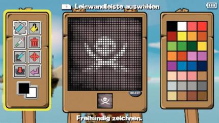 Flagge zeigen: Wer eine kreative Ader hat, darf sich beim Designen seiner Fahne austoben.