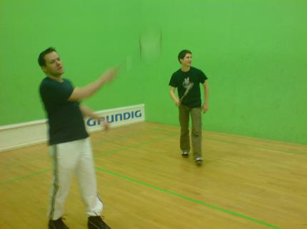 Cynamite im Sportfieber III: Impressionen vom Badminton