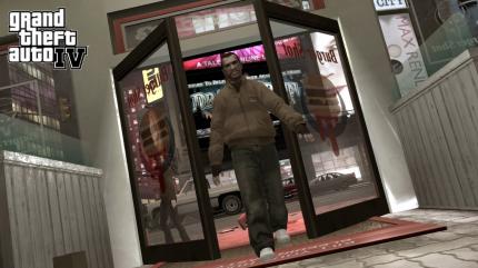 Bellic im Burger Shot (GTA IV)