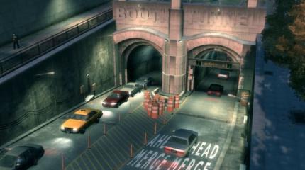 Am Booth Tunnel ist immer was los (GTA IV)