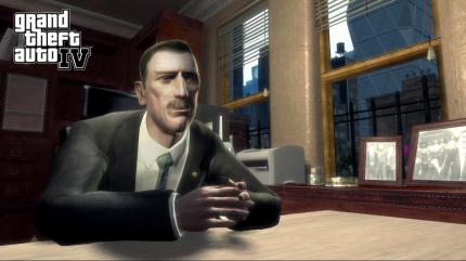 Officer Francis McReary hat etwas gegen Niko in der Hand. (GTA IV)