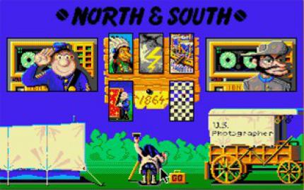 North &amp; South (Quelle: mobygames.com)