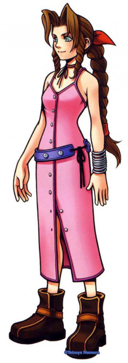 Leider schon tot: Aerith