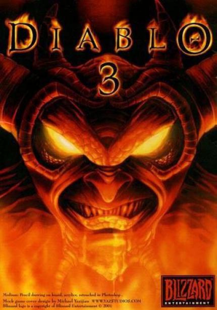 Ein gefakter Packshot von Diablo III