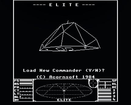 Elite: David Brabens Spiel gilt als Klassiker und begeistert seinerzeit mit komplexem Spielablauf.