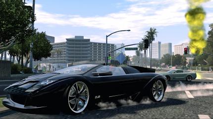 Spielt GTA 5 in Los Angeles (Bild aus Midnight Club: LA)?
