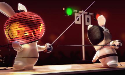 Rayman Raving Rabbids TV Party