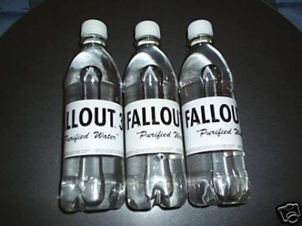 Gereinigtes Wasser für den Notfall