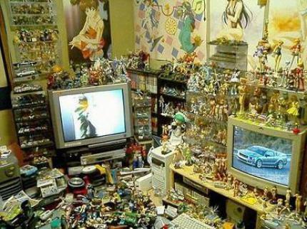 Das Heim eines Otakus