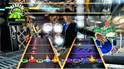 Vertraut: Die optische Gestaltung ähnelt den Vorgängern sowie dem Konkurrenztitel Rock Band.