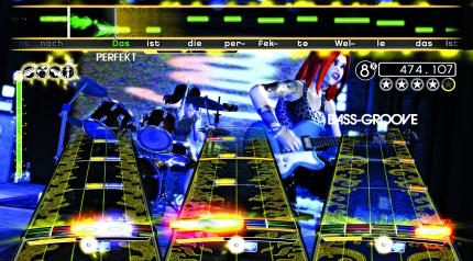 Perfekte Welle: Der Hit von Juli hat es in das Lineup von Rock Band geschafft.