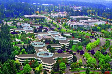 Höhle des Löwen: Im Microsoft-Komplex in Redmond, der einer Kleinstadt ähnelt, wird an der Xbox 720 gearbeitet.